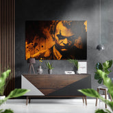 Joker Brushed Aluminum Dibond Wall Art.
